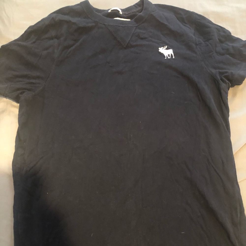 Abecrombie and Fitch Mens T Shirt. Navy Blue